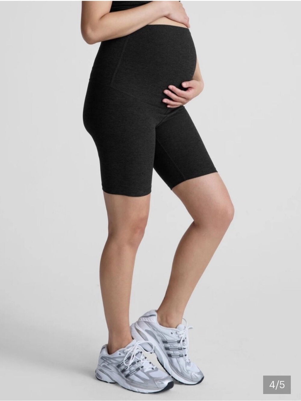 Beyond Yoga Beyond the Bump Maternity Bike Shorts - Picture 1 of 6